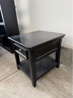 Black End Table / Side Table
