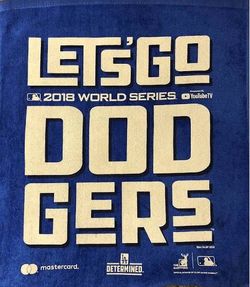 Dodger Rally Towel from Game 4