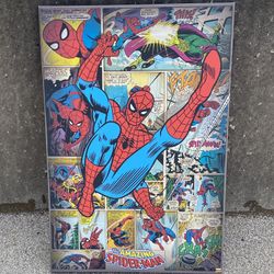 The Amazing Spiderman Canvas Print Poster Wall Art