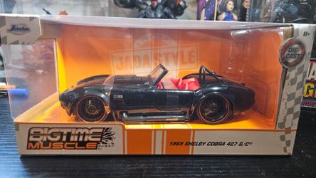 Big Time Muscle - Shelby Cobra 427 S/C 1965 Black 1:24 Scale