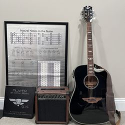 Keith Urban Acoustic/Electric Guitar Bundle