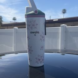 Masters themed Owala water bottle