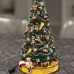 Florida State (FSU) Seminoles Christmas Tree - Danbury Mint