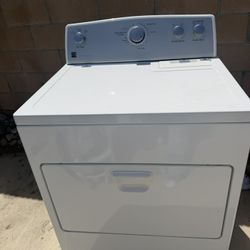 White Kenmore dryer