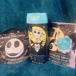 🎄Jack Skellington Bath Set🎄