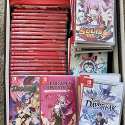 Selling my JRPG collection: Switch, some PS4, PSP etc.