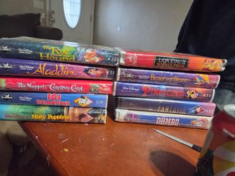10 sealed VHS Disney