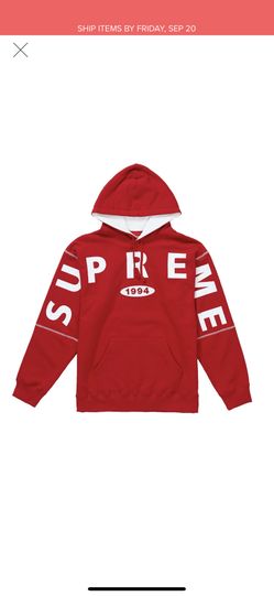 Supreme Spread Hoodie size Large
