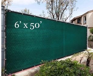 FENCE SCREEN 6 x 50 Privacy Screen - GREEN