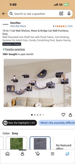 Cat Wall Shelves-13 pieces