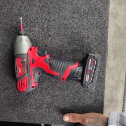 Milwaukee 1/4 Hex Impact Driver And 4.0 Battery 