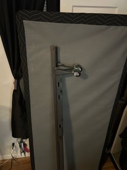 free box spring & twin/full bed frame