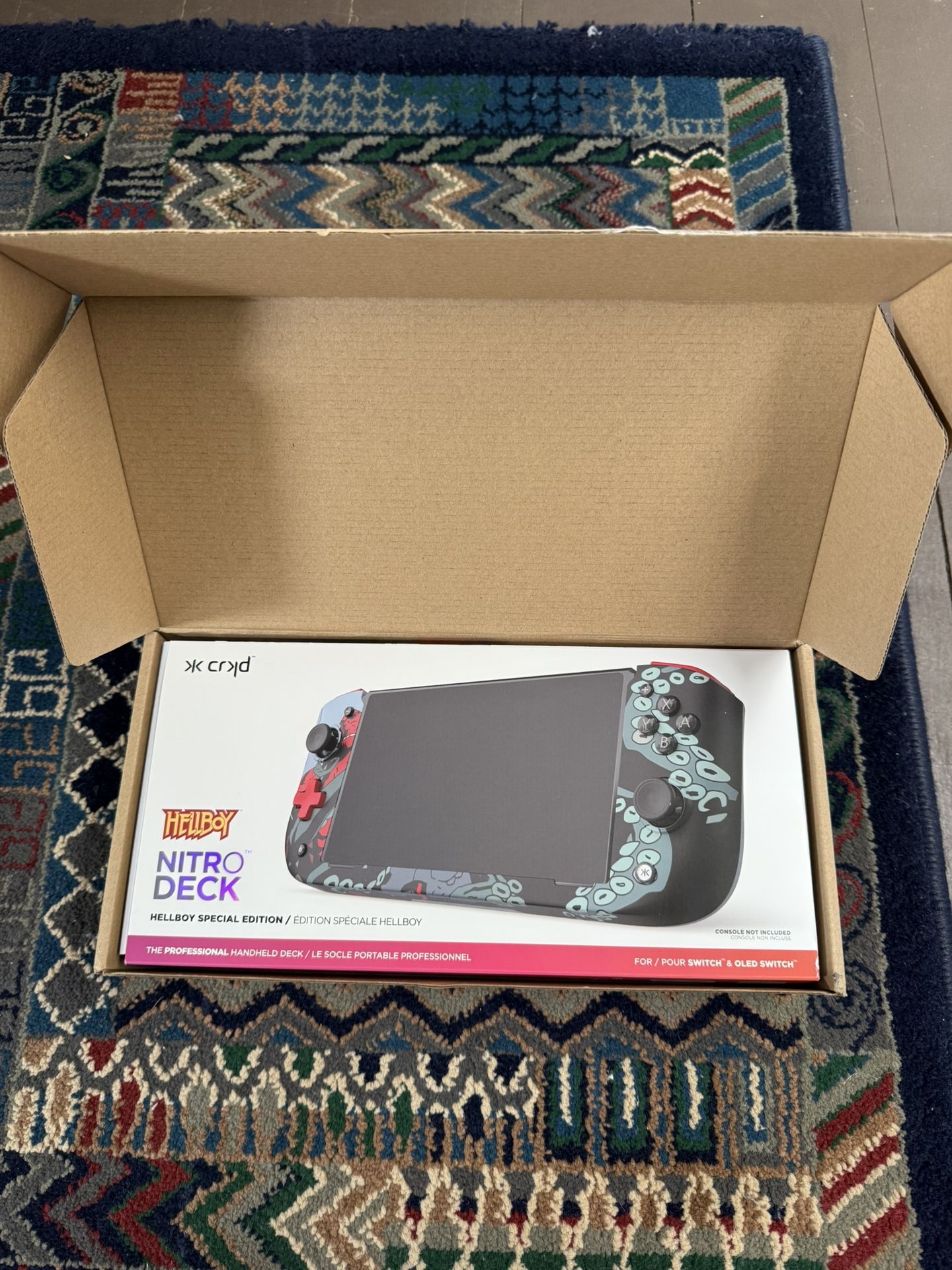 Limited Edition Hellboy Nitro Deck For Switch And Switch OLED