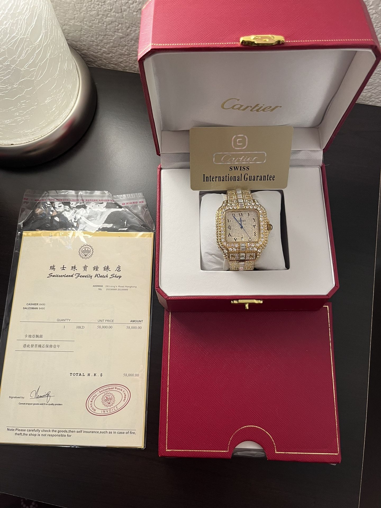 Moissanite Watch Carti 