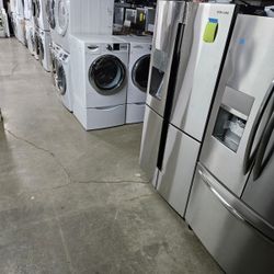 Huge Liquidation Sale Store Full Of Nice Lightly Used Refurbished Reconditioned Certified Washer Dryer Fridge Stove Oven Stackable Free Warranty 