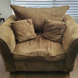 Large Chair & Ottoman