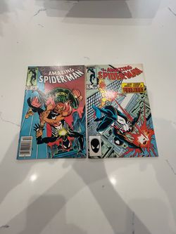 Amazing Spider-Man #269 FN,Firelord Black Suit AND ASM #257 VG/FN Centerfold attached at 1 Staple