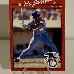 1990 Donruss BO JACKSON All Star Game Performance #650 Kansas City Royals