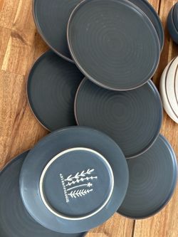 Anthropologie Ripple Dinner Plate (8 plates)