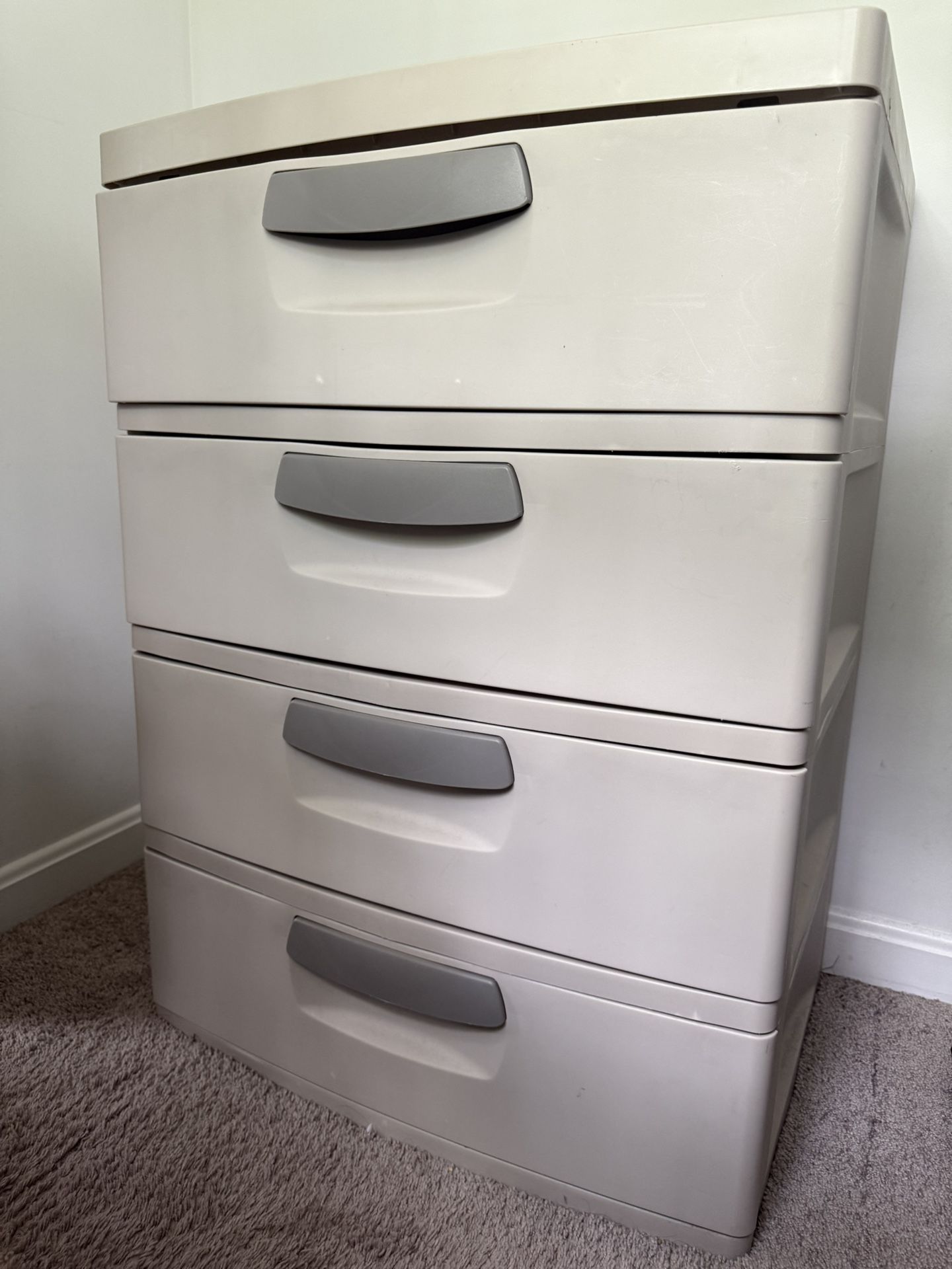 Storage Dresser With Four Drawers