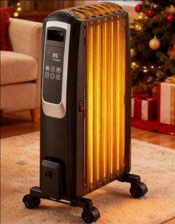 Oil-Filled Radiant Space Heater with Digital Controls