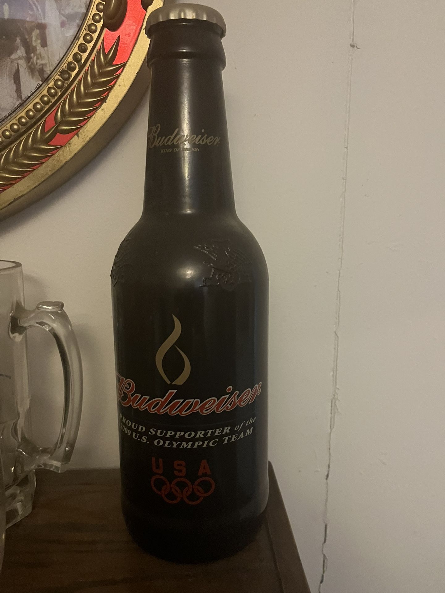 15” Tall Budweiser bottles