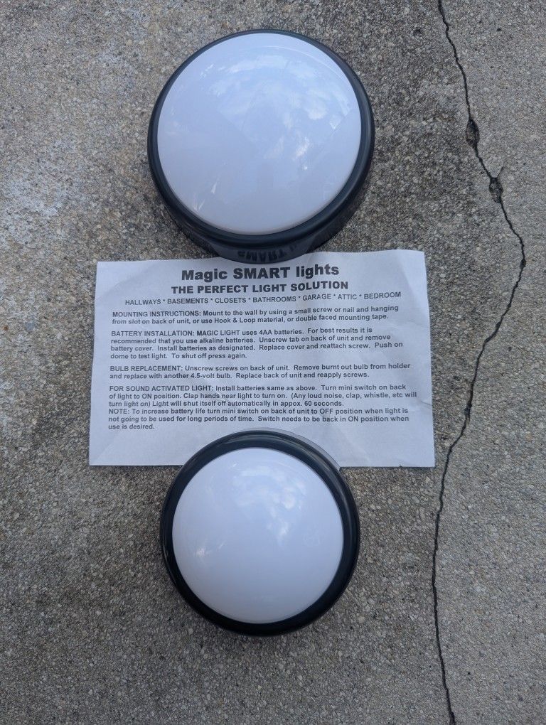 Magic Smart Lights - Hallway - Basements - Closets Bathrooms Garage