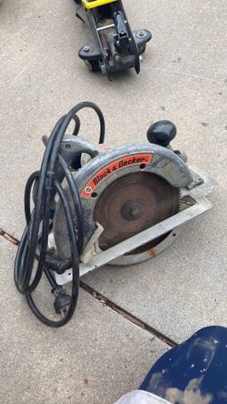 Black and decker old saw