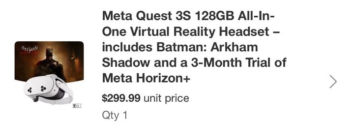 Oculus Quest 3 128GB