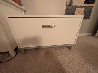 White File Cabinet