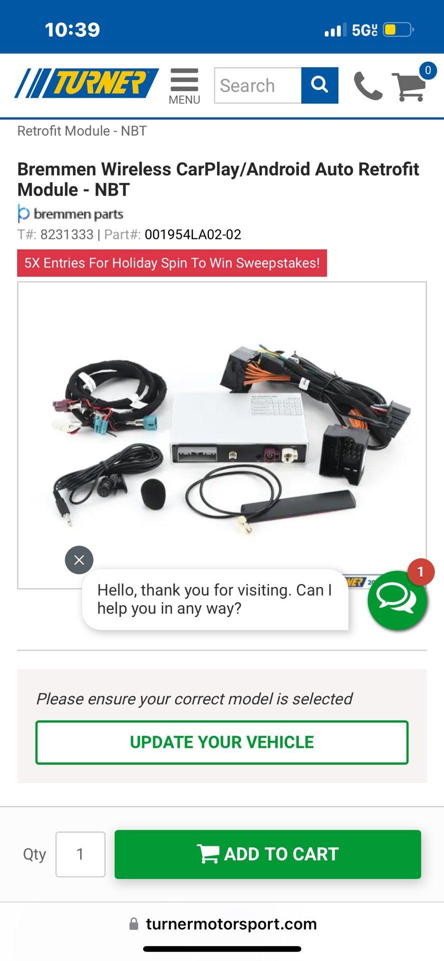 Bremmen Wireless CarPlay/Android Auto Retrofit Module - NBT