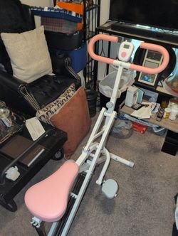 Merach Squat Rider Machine - Pink