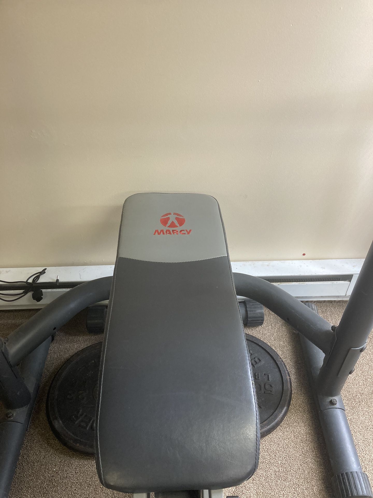 Weight Bench Gym Set