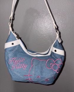 Hello Kitty Denim Mini Shoulder Bag