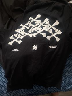 Amiri Bones Graphic T-Shirt Black