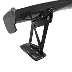 Brand New Universal Real Carbon Fiber Rear Trunk Spoiler High Wing GT STYLE