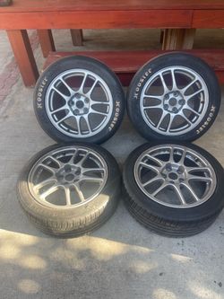 17 Inch Enkei Wheels + Tires