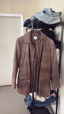 Calvin Klein leather jacket
