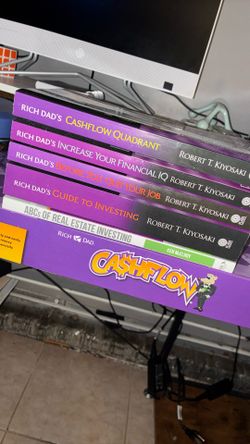 Rich Dad Poor Dad Books And Board Game