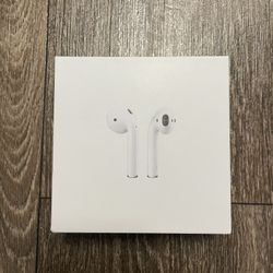 🎧 Apple AirPods (2nd Generation) – Open Box, Never Used – Original Serial & Charger Included