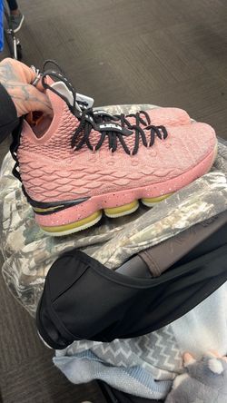 Nike lebrons 15s Hollywood  rust pink