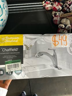 Chatfield chrome pull out kitchen faucet