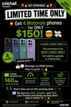 Cricket deals