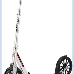 Razor A6 Scooter Kick Scooter,silver. like new condition.. Hardly used