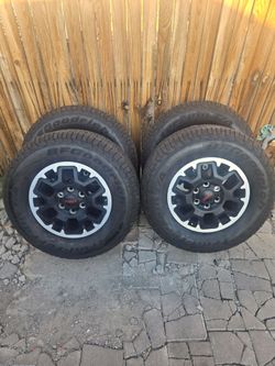 Trd toyota wheels and tires 2026