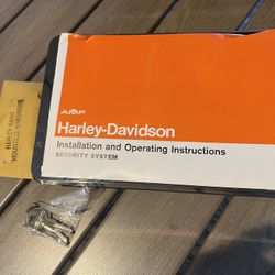 Harley Davidson vintage Alarm 