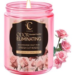 Fresh Cut Roses Odor Eliminating Candle 