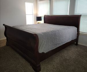 King size Sleigh bed frame