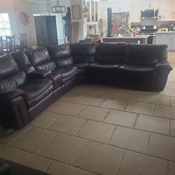 Electric Recliner Sofa Set