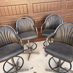 High Top Swivel Bar Stools 